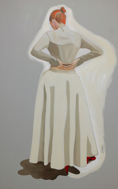 On the path of pursuit 绘画, 45.9x28.7 in