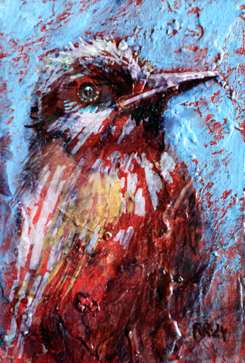 Schilderij,  5,9x3,9 in 