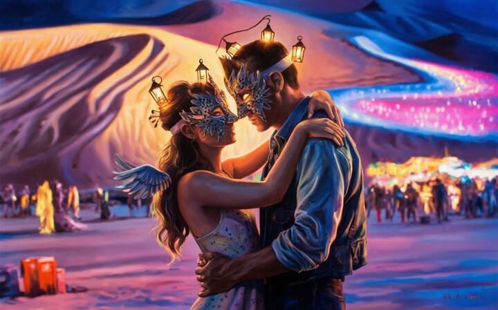 Цифровое искусство под названием "Vibrations respirat…" - Pavel Apilat, Подлинное произведение искусства, Цифровая живопись