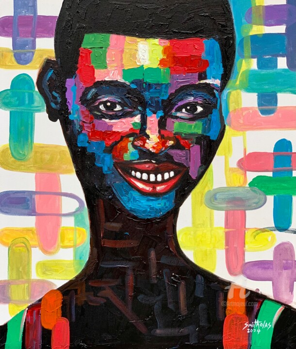 Folashade 绘画, 27x23 in