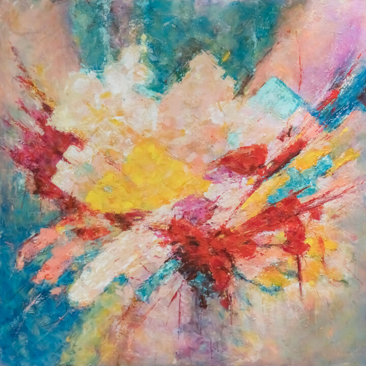 绘画,  39.4x39.4 in 