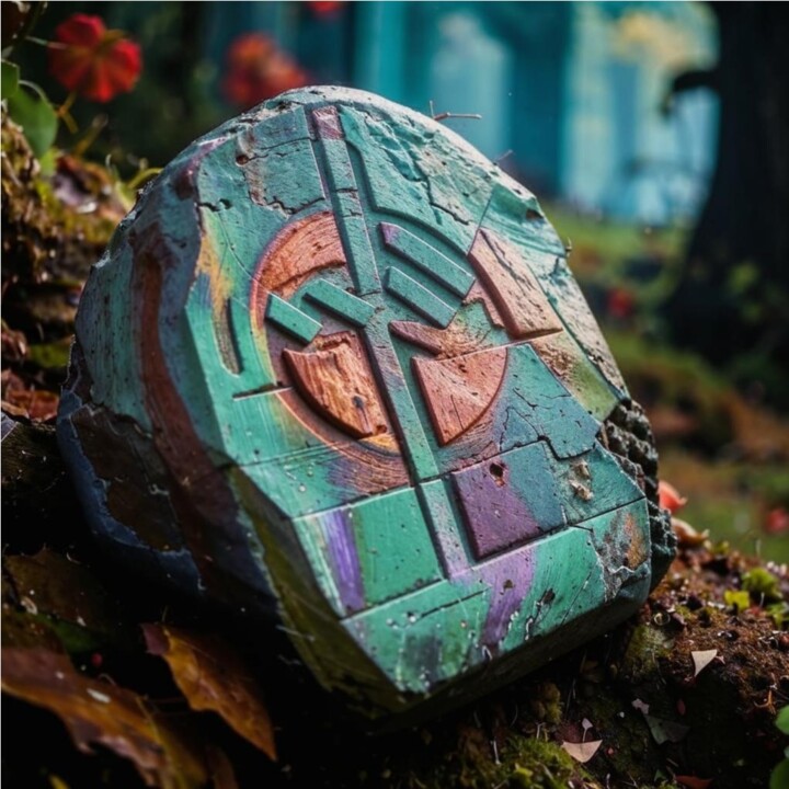 the stone of Destiny 1.4 数字艺术