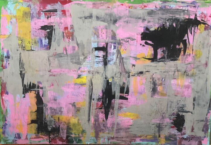 Unit #1992(a). “SeimReap Countryside”. 绘画, 24x36 in