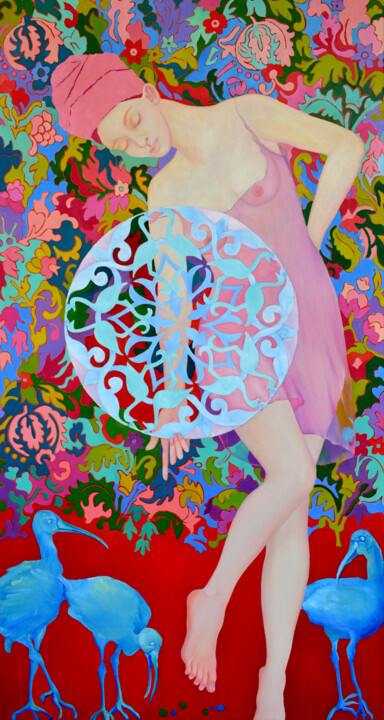 绘画,  51.2x27.6 in 