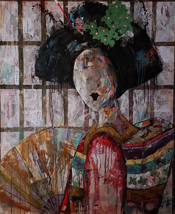 绘画,  59.1x48 in 