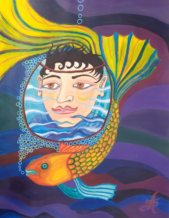 Transcendance 绘画, 25.6x19.7 in