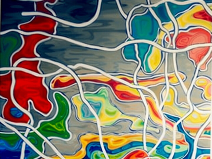 Abstract Painting Mallorca 数字艺术