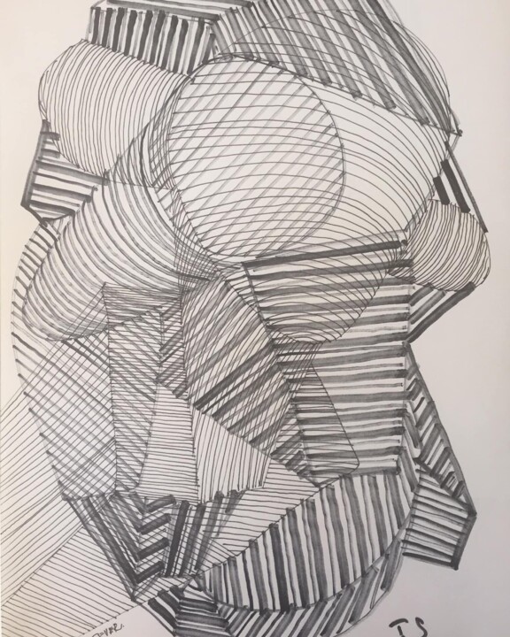 Space 图画, 15.8x13.8 in