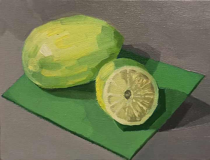 绘画,  6x8 in 