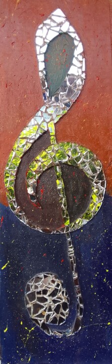 雕塑,  50x20 in 