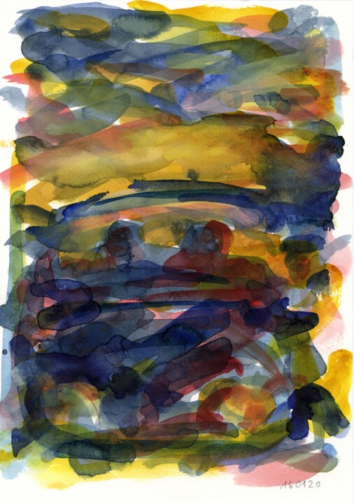 绘画,  13.4x9.5 in 