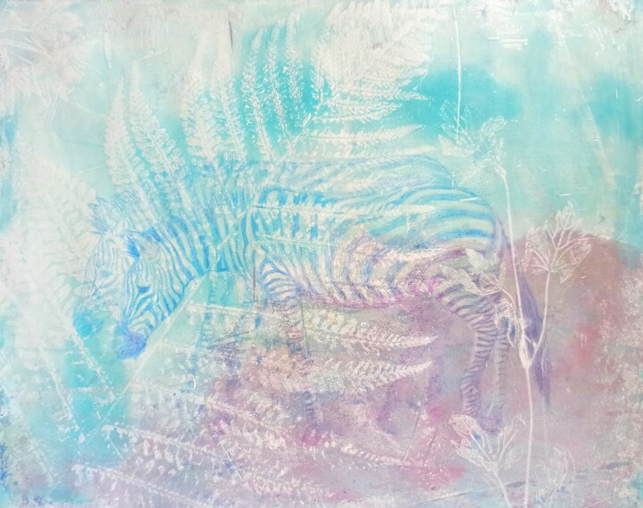 Double 绘画, 11.2x14 in