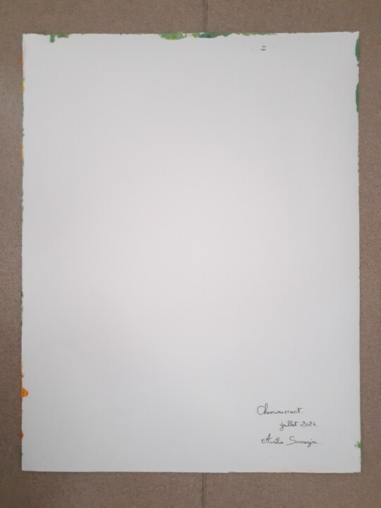 Arrière de l'œuvre