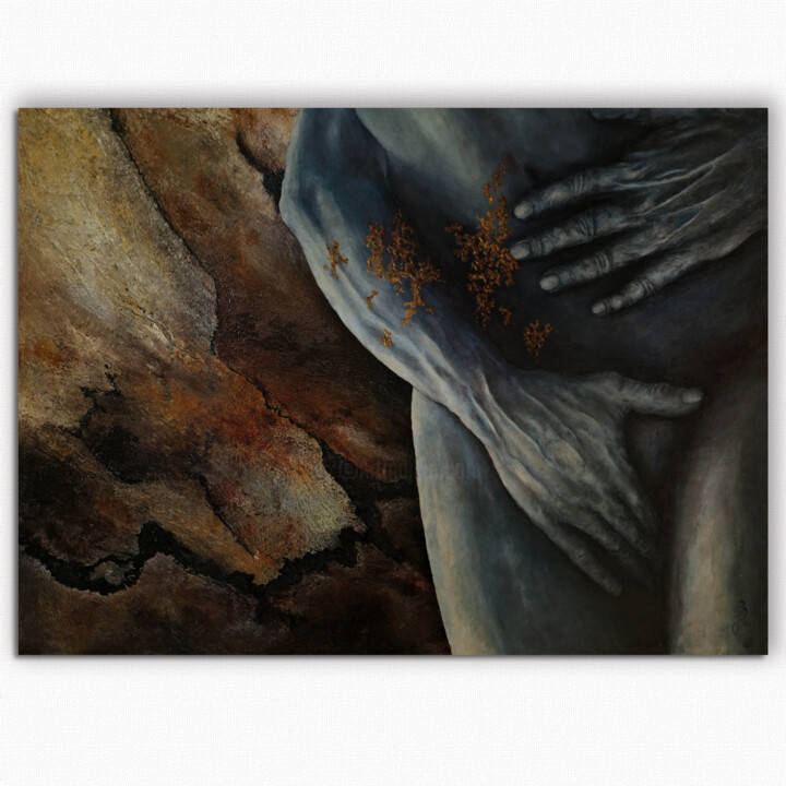 제목이 "Ananke"인 미술작품 Giuseppe Dorazio (gd)로, 원작, 기름
