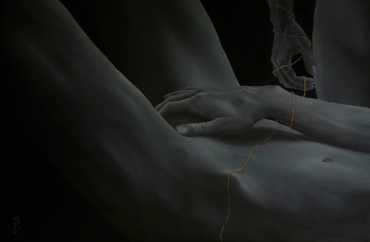 BRAIDES SIGHS 绘画, 17.7x27.6 in