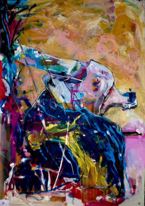 绘画,  39.4x27.6 in 