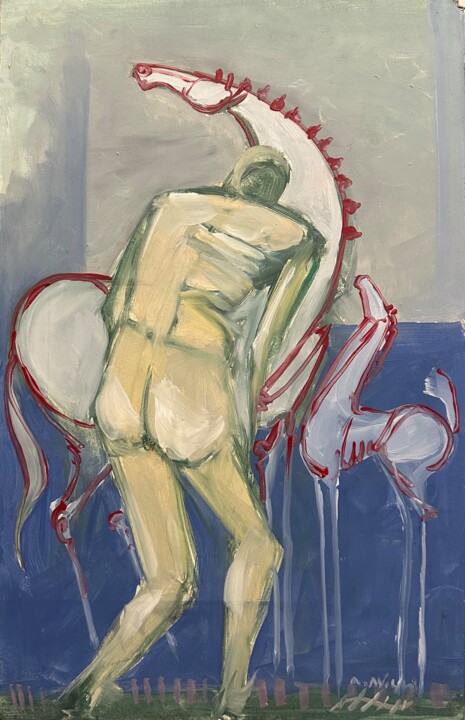 绘画,  22.1x14.2 in 