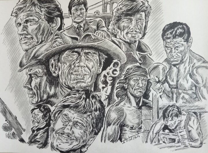 图画,  11.7x16.5 in 