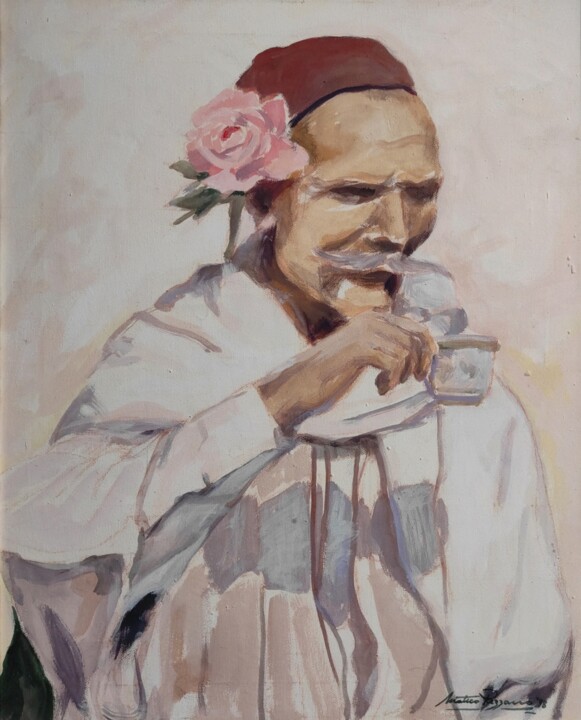 Caffè Tunisino 绘画, 23.6x19.7 in