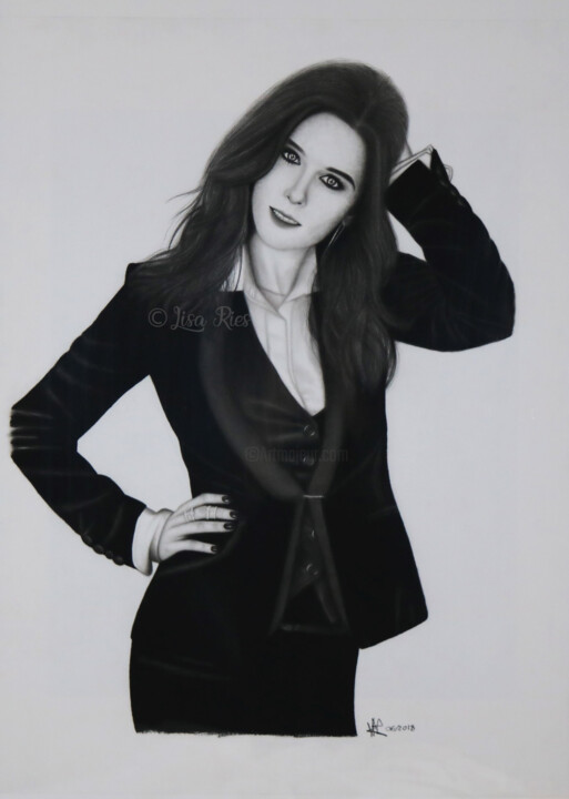 Audrey Fleurot 图画, 25.6x19.7 in