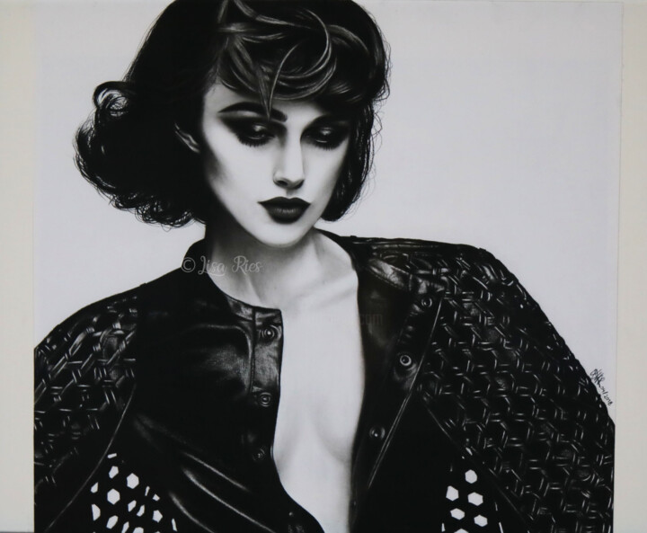 Keira Knightley 图画, 14.8x15.9 in