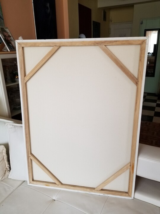 Back of the work