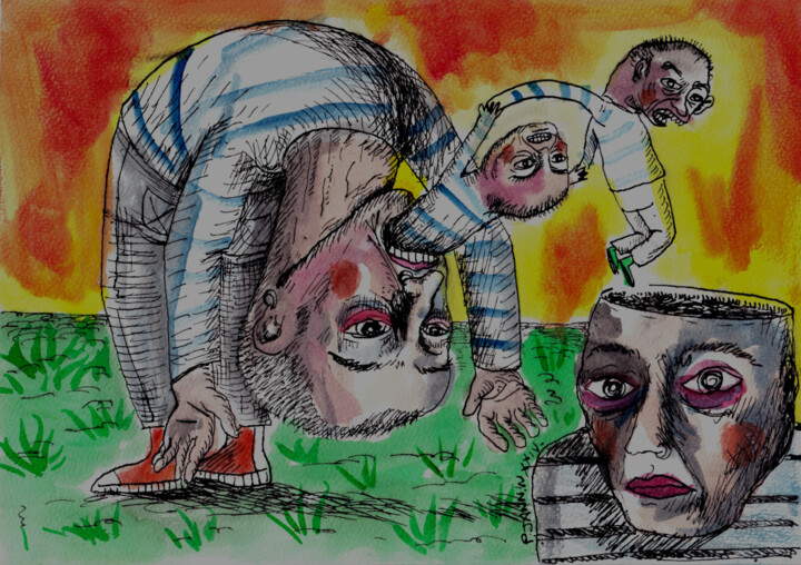 Drawing,  8.3x11.7 in 