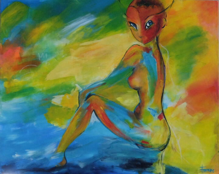 Koketterie 绘画, 31.5x39.4 in