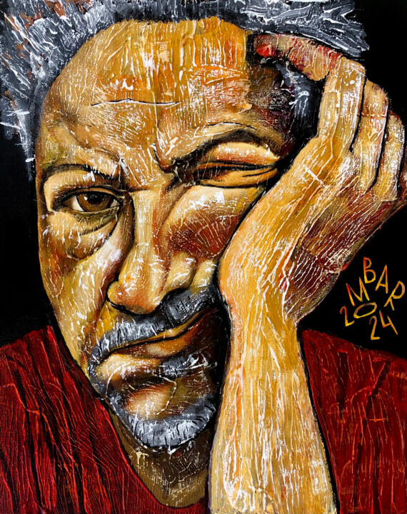 Schilderij,  19,7x15,8 in 