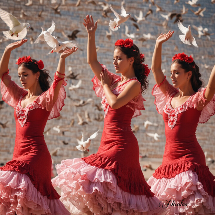 “Flamenco School 5” 数字艺术