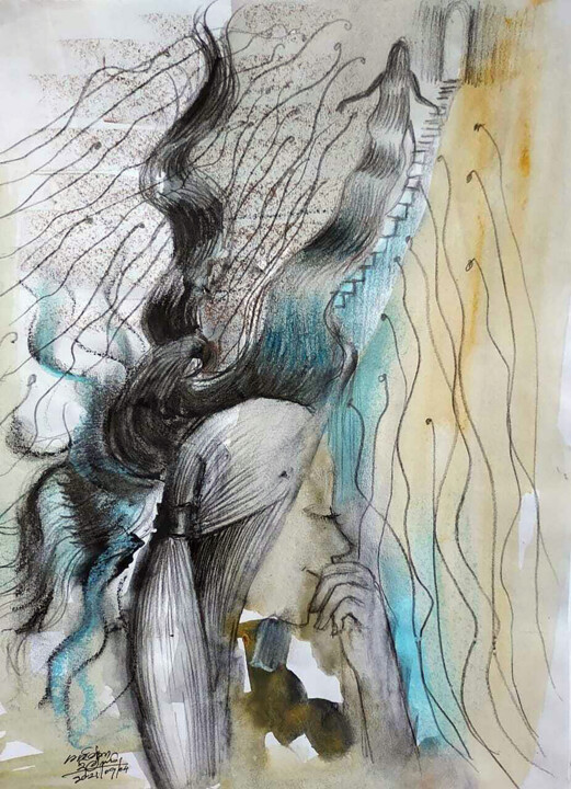 绘画,  16x12 in 