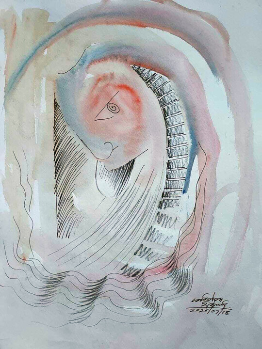 绘画,  16x11 in 