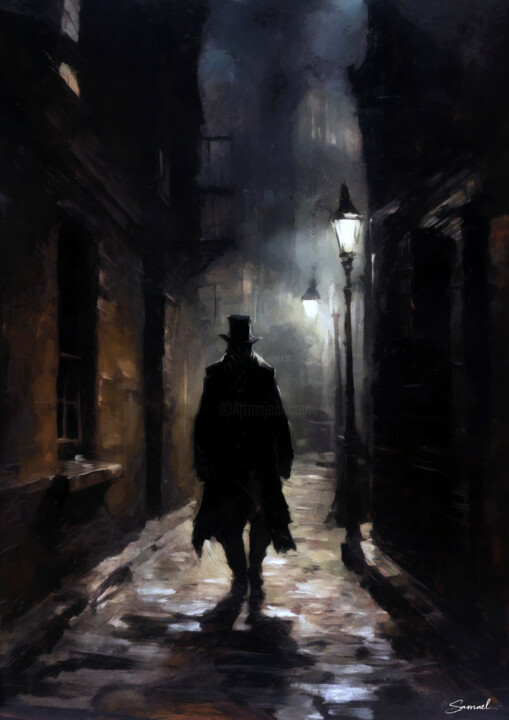 Jack the Ripper 数字艺术