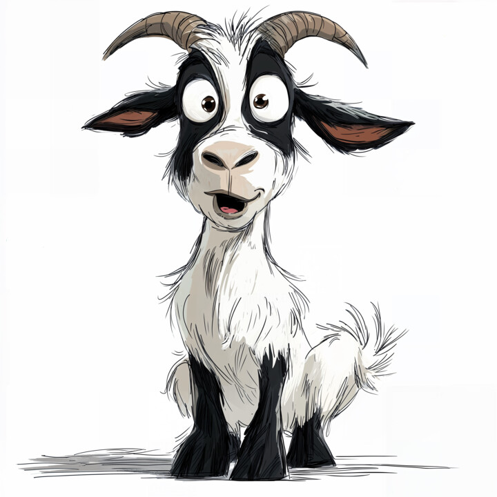 La Chevre de Mr Seguin 数字艺术