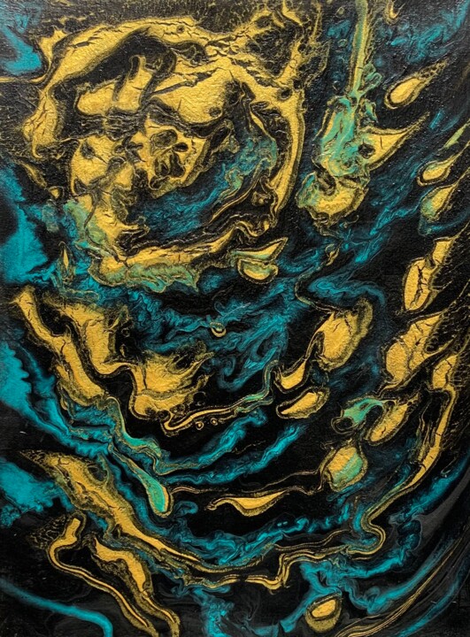 i am 3 绘画, 15.8x11.8 in