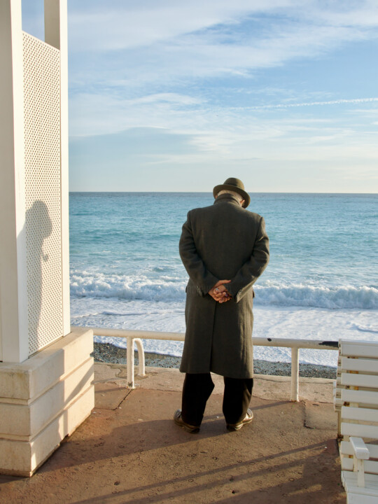 Photography titled "L'homme à la pipe" by Laurent Roch, Original Artwork, Digital Photography