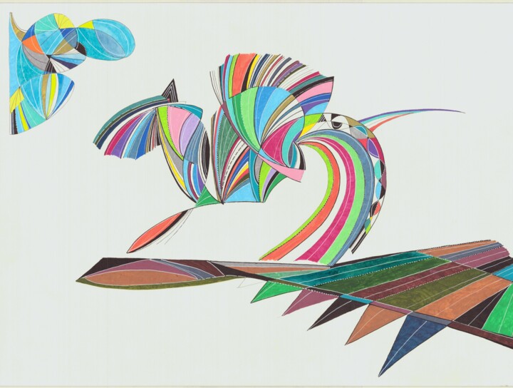绘画,  16.5x23.4 in 