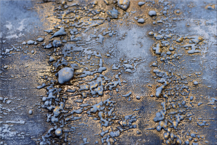 Superficie o textura de la obra de arte