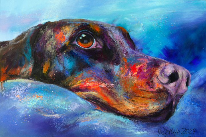 Juno 绘画, 31.5x47.2 in