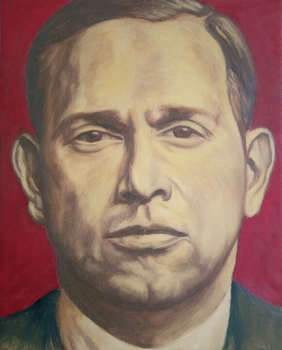 Mugshot, Gaetano Lucchese, Tommy, Three Fingers Brown 绘画, 19.7x15.8 in