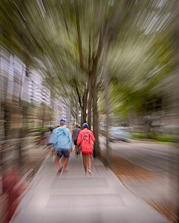 Power Walking Photography, 20x16 in