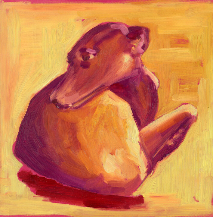 绘画,  9.8x9.8 in 