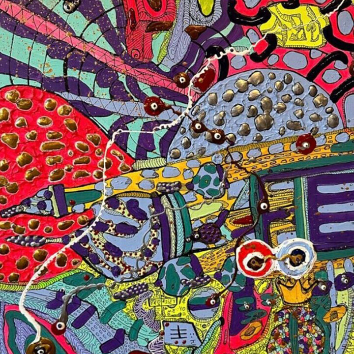 绘画,  23.6x23.6 in 
