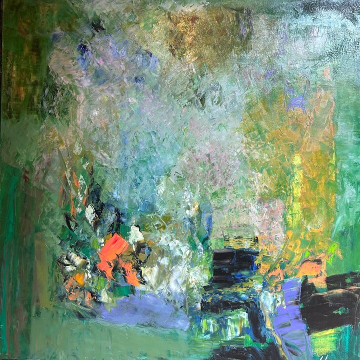 Les musicales 绘画, 39.4x39.4 in