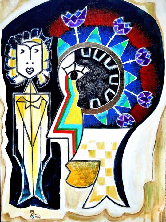 HÉLIOS 绘画, 39.4x28.7 in