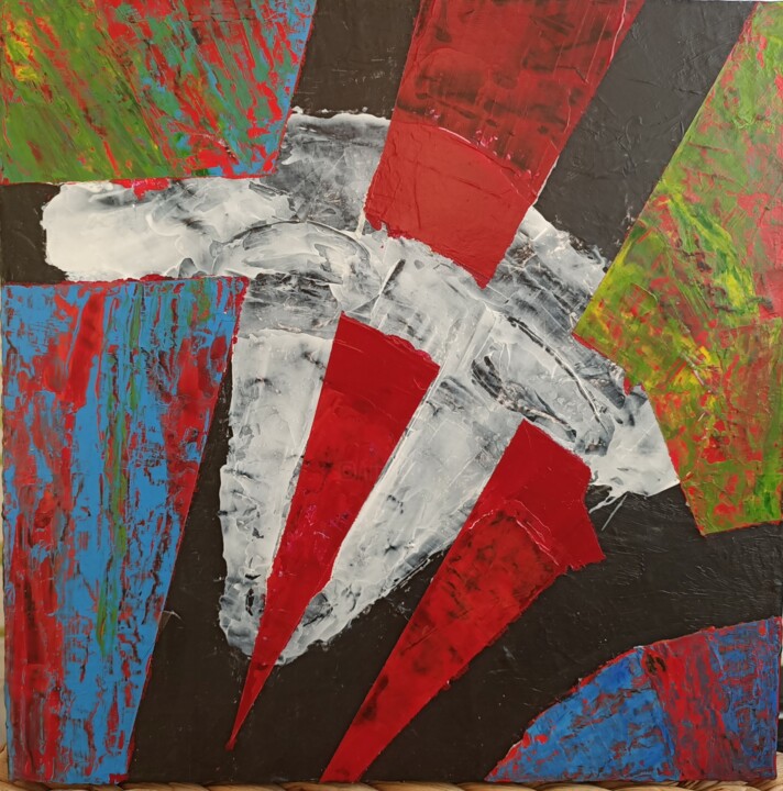 Ewegi 绘画, 7.9x7.9 in