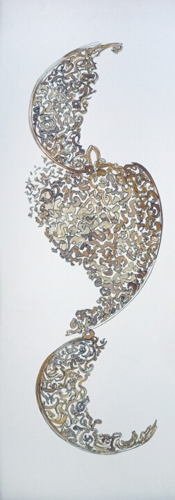 绘画,  27.6x9.8 in 