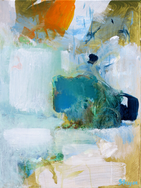 New Neighbours 绘画, 15.8x11.8 in