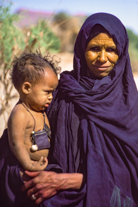 Targia et son enfant Fotoğraf