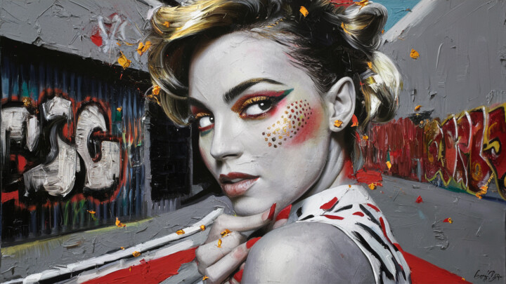 Digital Arts titled "Modern Art" by Pavel Apilat, Original Artwork, Digital Painting